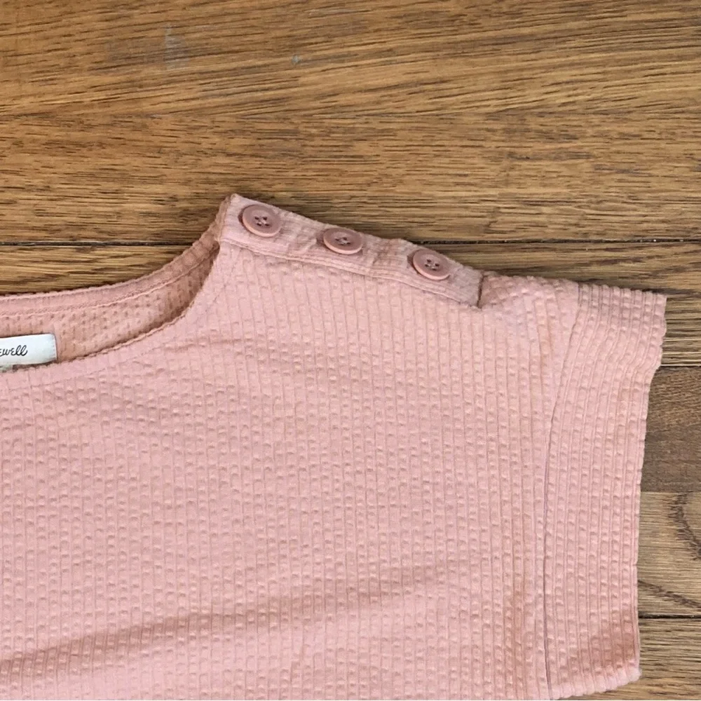 Madewell Ribbed Tee - Picture 4 of 12